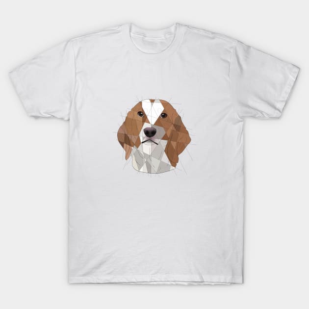 Beagle T-Shirt by Blacklightco